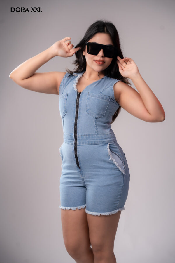 Ladies Denim Dress - Image 3