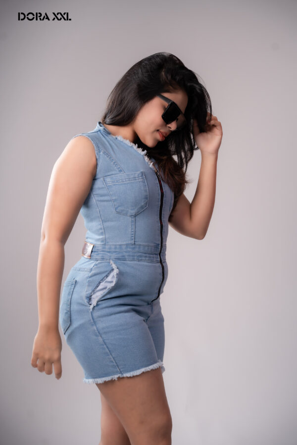 Ladies Denim Dress - Image 5