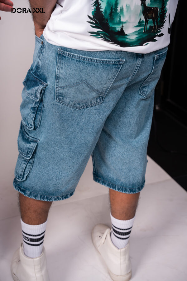 Gents 4 Pockets Denim Short - Image 3